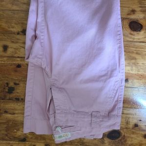 Womens pink khaki